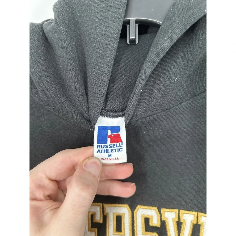 Russell Athletic‎ Hoodie Millersville University Graphic Vintage Made In USA Med - Picture 3 of 7